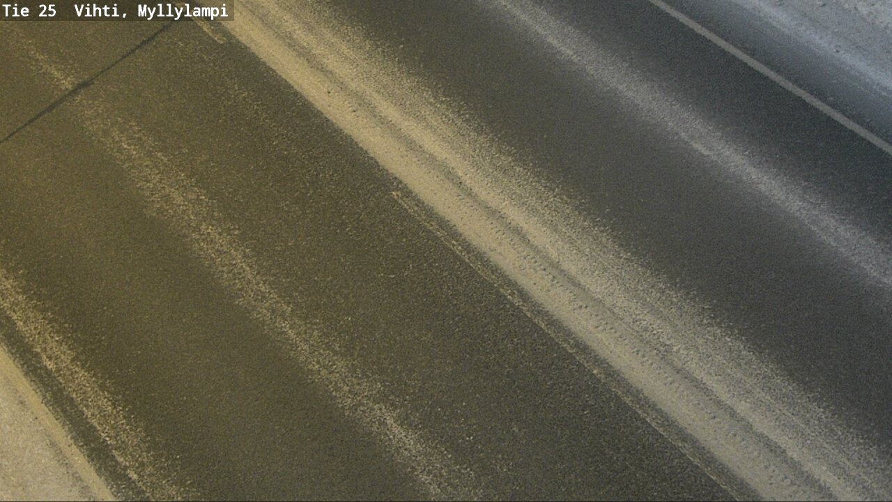 Weather Camera Image Road 25 Lohja Myllylampi, Lohja, Uusimaa