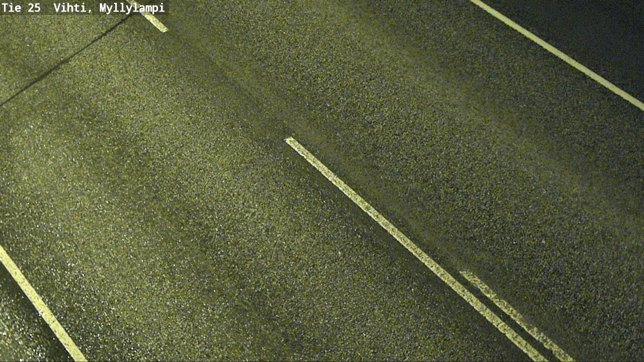 Weather Camera Image Väg 25 Lojo Myllylampi, Lohja, Uusimaa