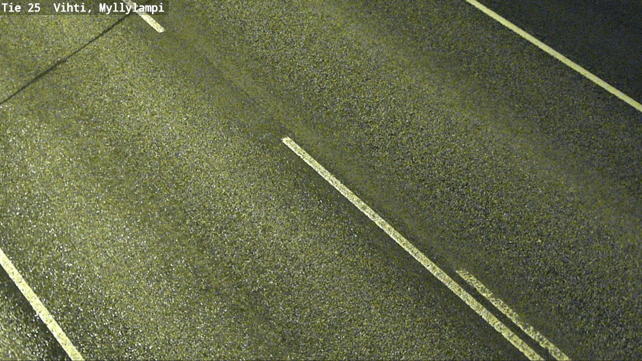 Weather Camera Image Väg 25 Lojo Myllylampi, Lohja, Uusimaa