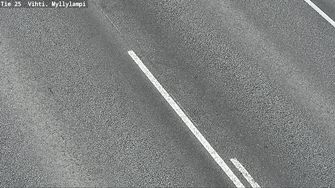 Weather Camera Image Väg 25 Lojo Myllylampi, Lohja, Uusimaa