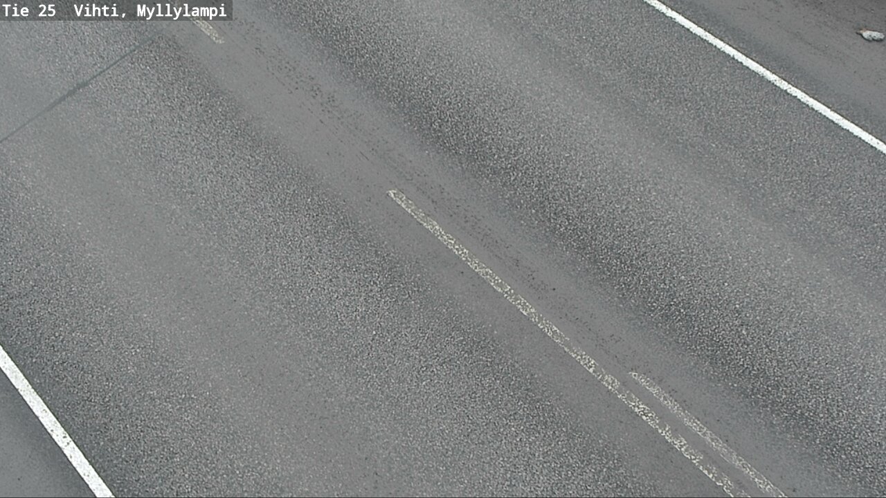 Weather Camera Image Väg 25 Lojo Myllylampi, Lohja, Uusimaa