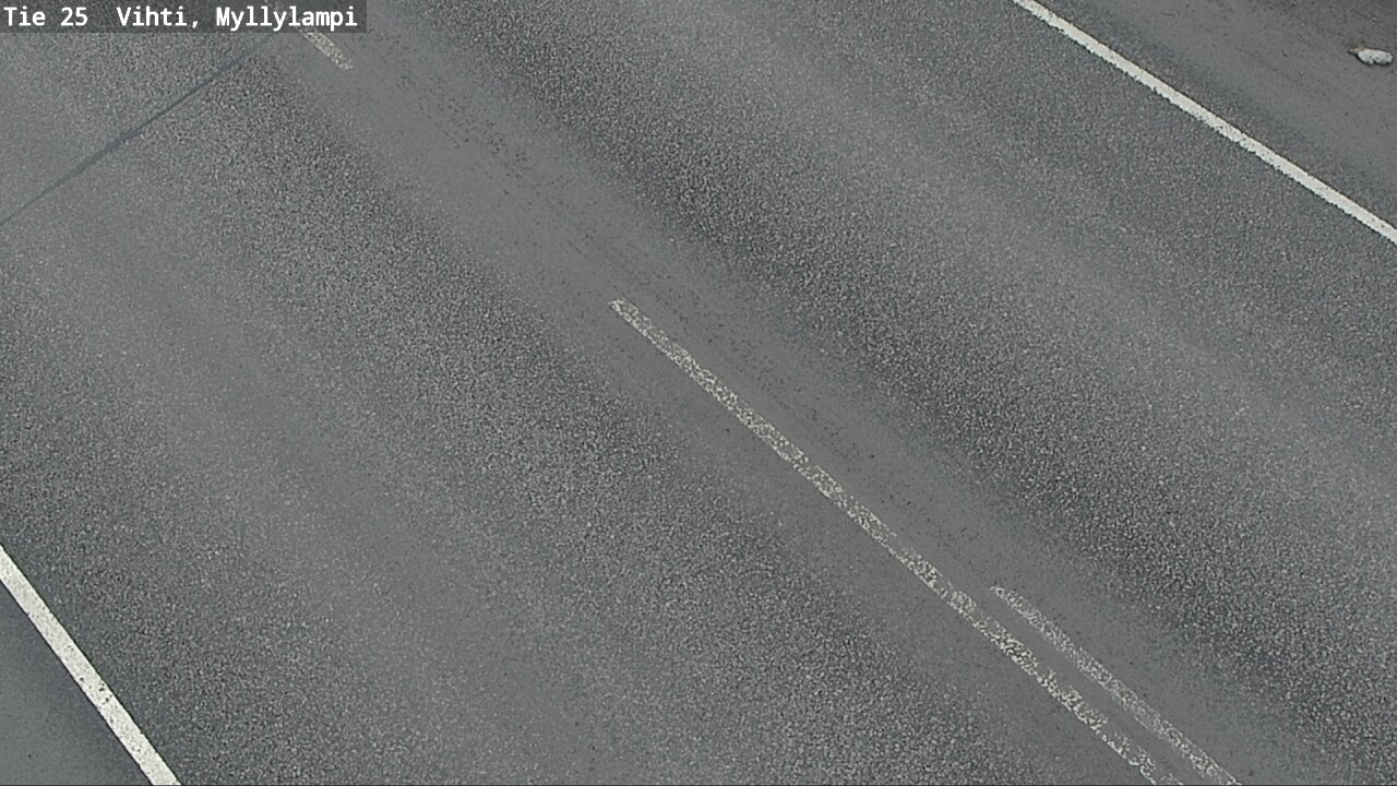 Weather Camera Image Väg 25 Lojo Myllylampi, Lohja, Uusimaa