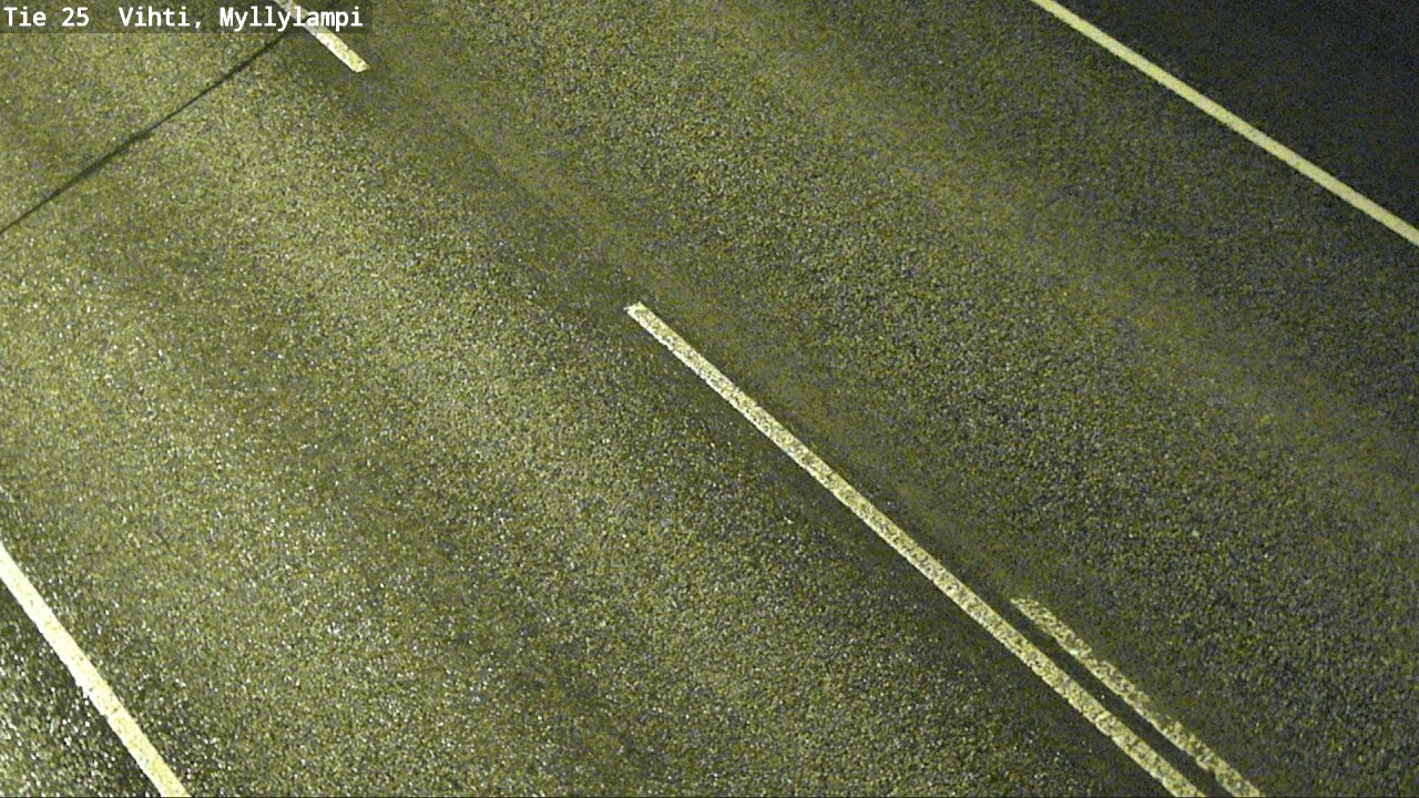 Weather Camera Image Väg 25 Lojo Myllylampi, Lohja, Uusimaa