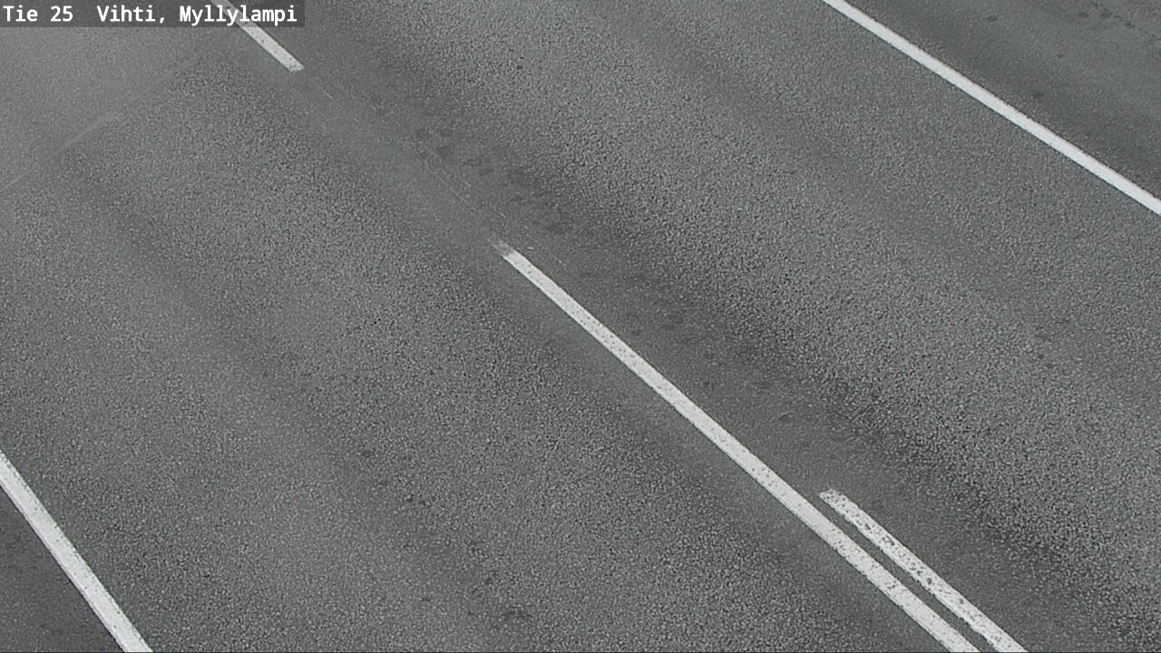 Weather Camera Image Road 25 Lohja Myllylampi, Lohja, Uusimaa