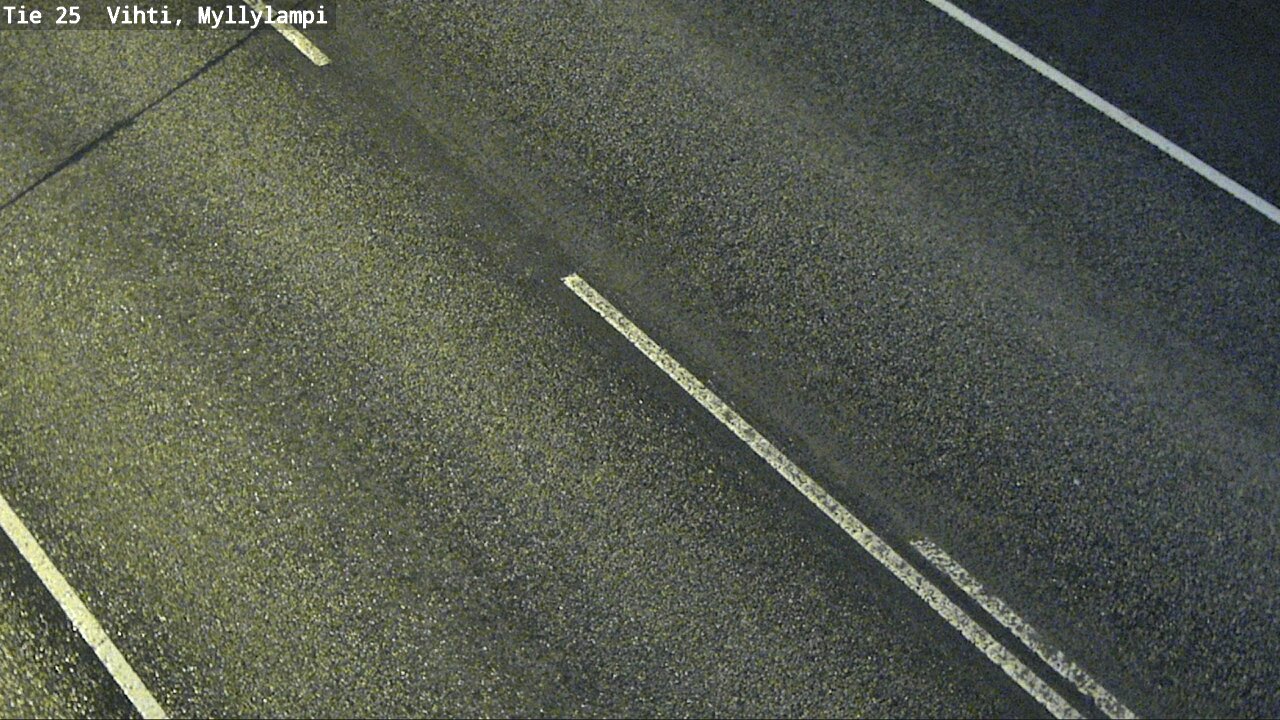 Weather Camera Image Väg 25 Lojo Myllylampi, Lohja, Uusimaa