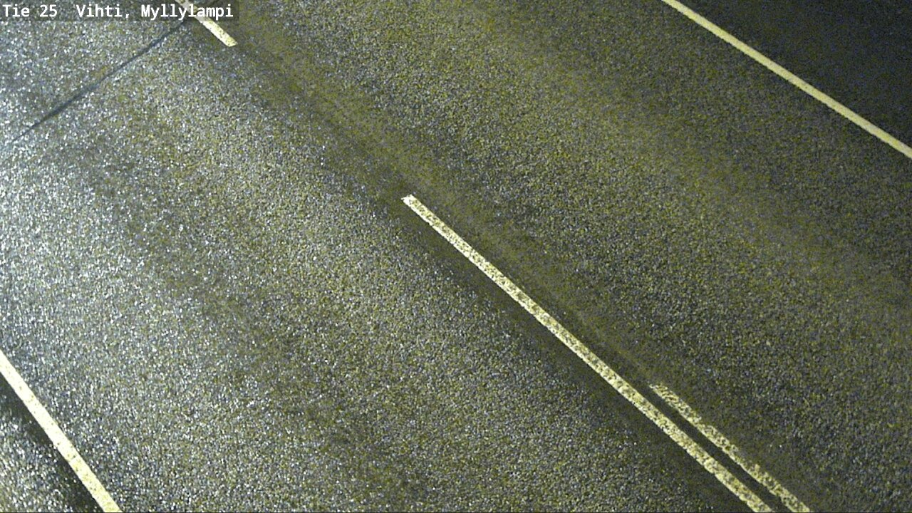 Weather Camera Image Väg 25 Lojo Myllylampi, Lohja, Uusimaa