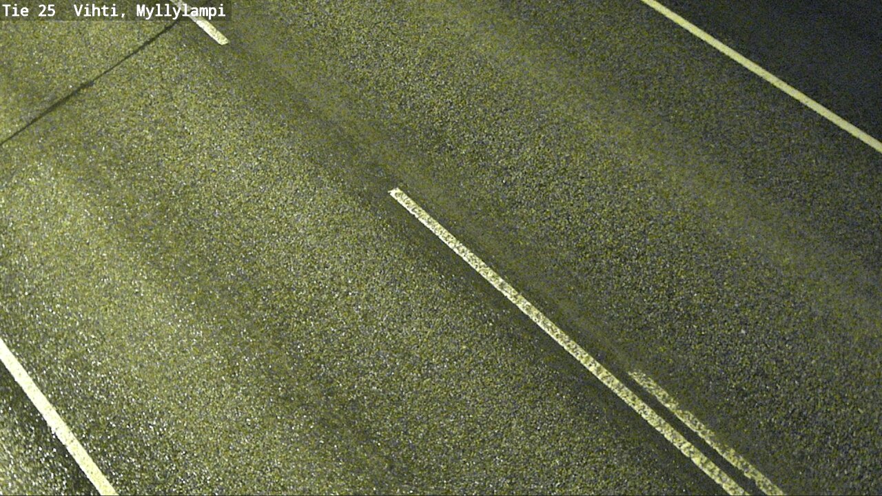 Weather Camera Image Väg 25 Lojo Myllylampi, Lohja, Uusimaa