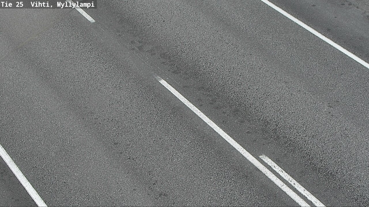 Weather Camera Image Väg 25 Lojo Myllylampi, Lohja, Uusimaa