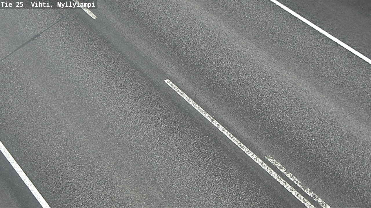 Weather Camera Image Väg 25 Lojo Myllylampi, Lohja, Uusimaa