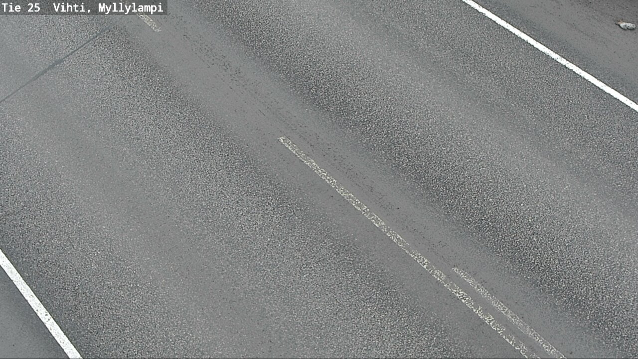 Weather Camera Image Väg 25 Lojo Myllylampi, Lohja, Uusimaa