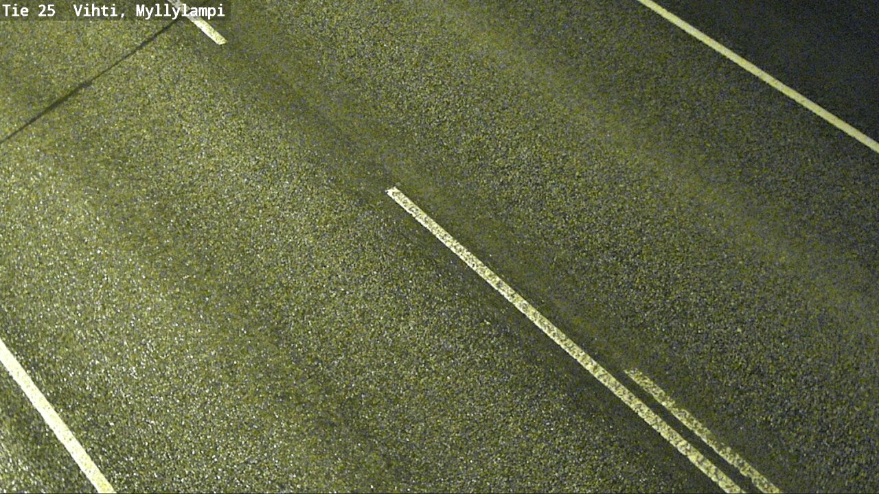 Weather Camera Image Väg 25 Lojo Myllylampi, Lohja, Uusimaa