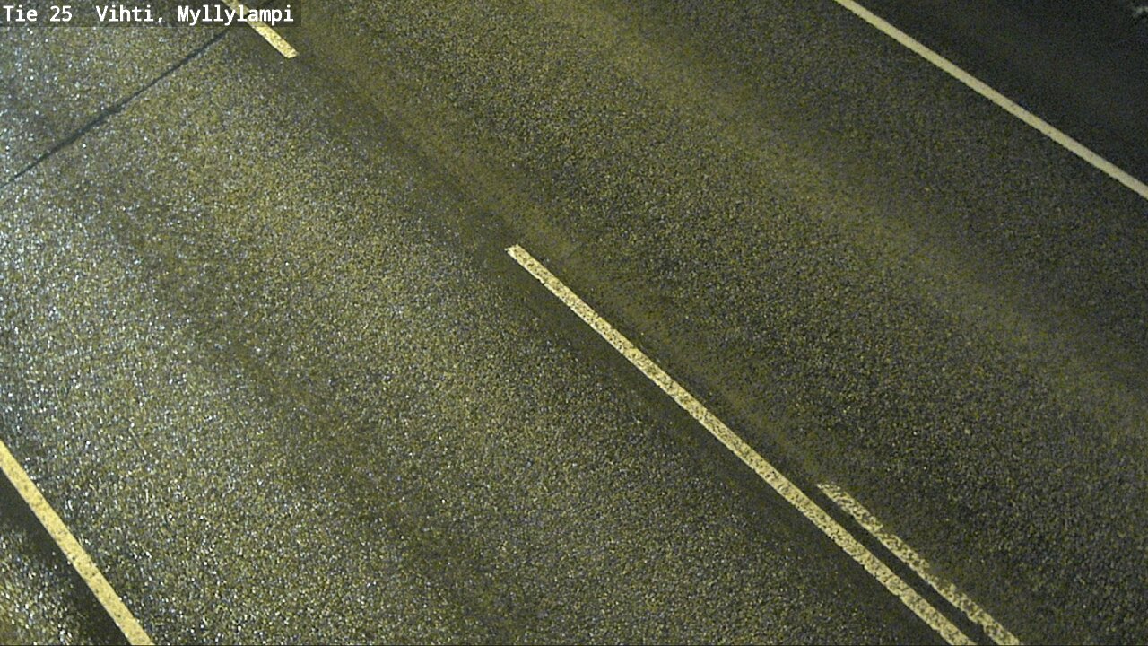 Weather Camera Image Väg 25 Lojo Myllylampi, Lohja, Uusimaa