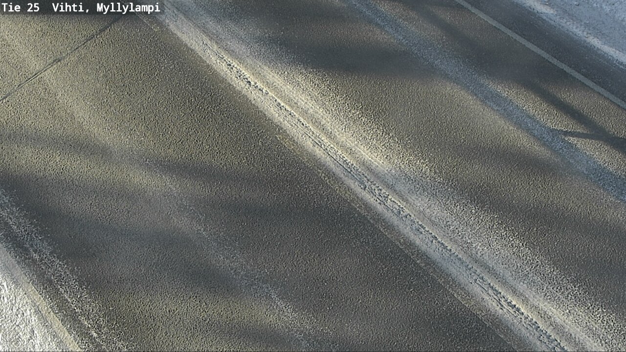 Weather Camera Image Road 25 Lohja Myllylampi, Lohja, Uusimaa