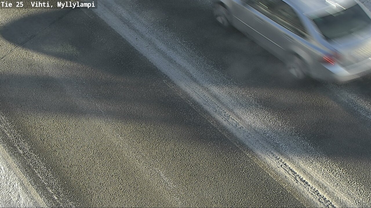 Weather Camera Image Road 25 Lohja Myllylampi, Lohja, Uusimaa