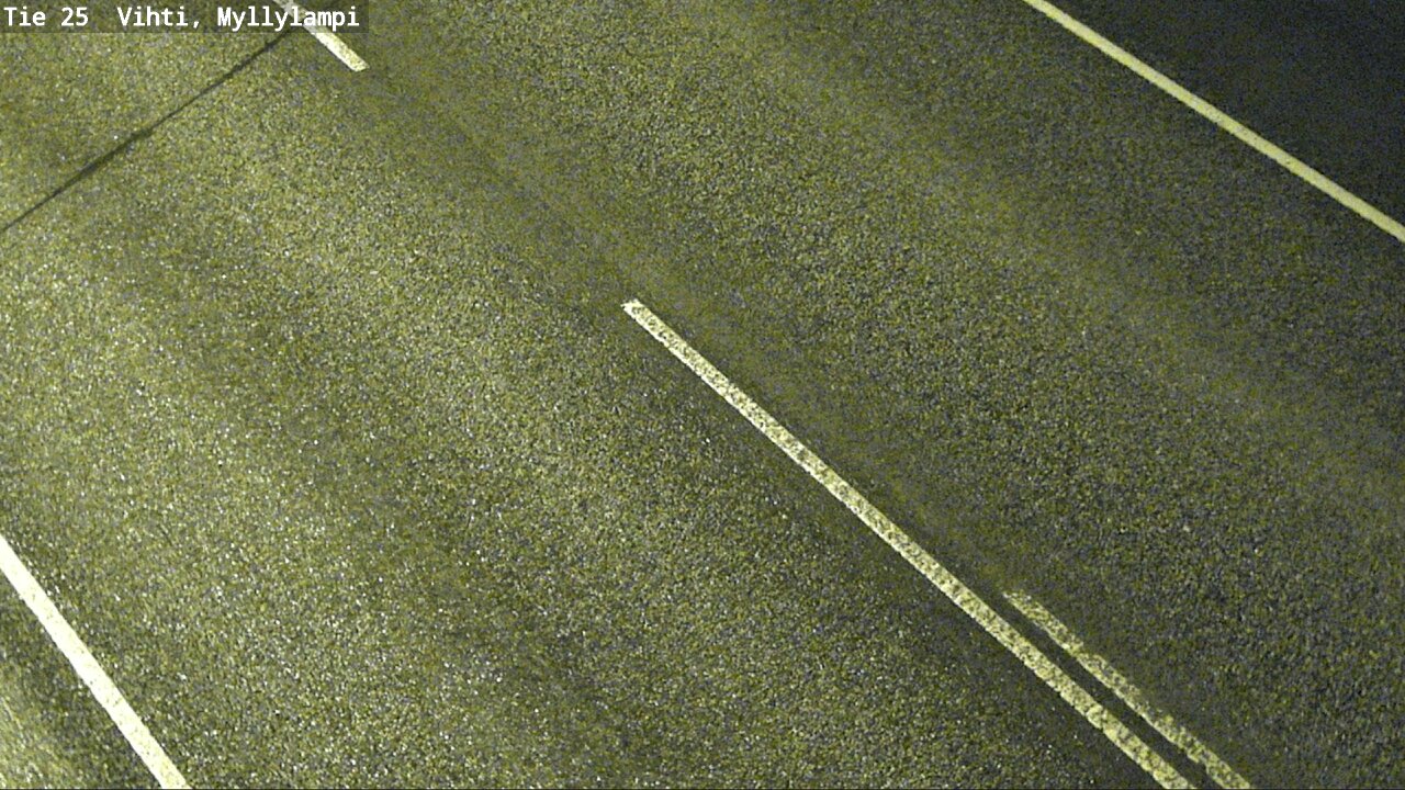 Weather Camera Image Väg 25 Lojo Myllylampi, Lohja, Uusimaa