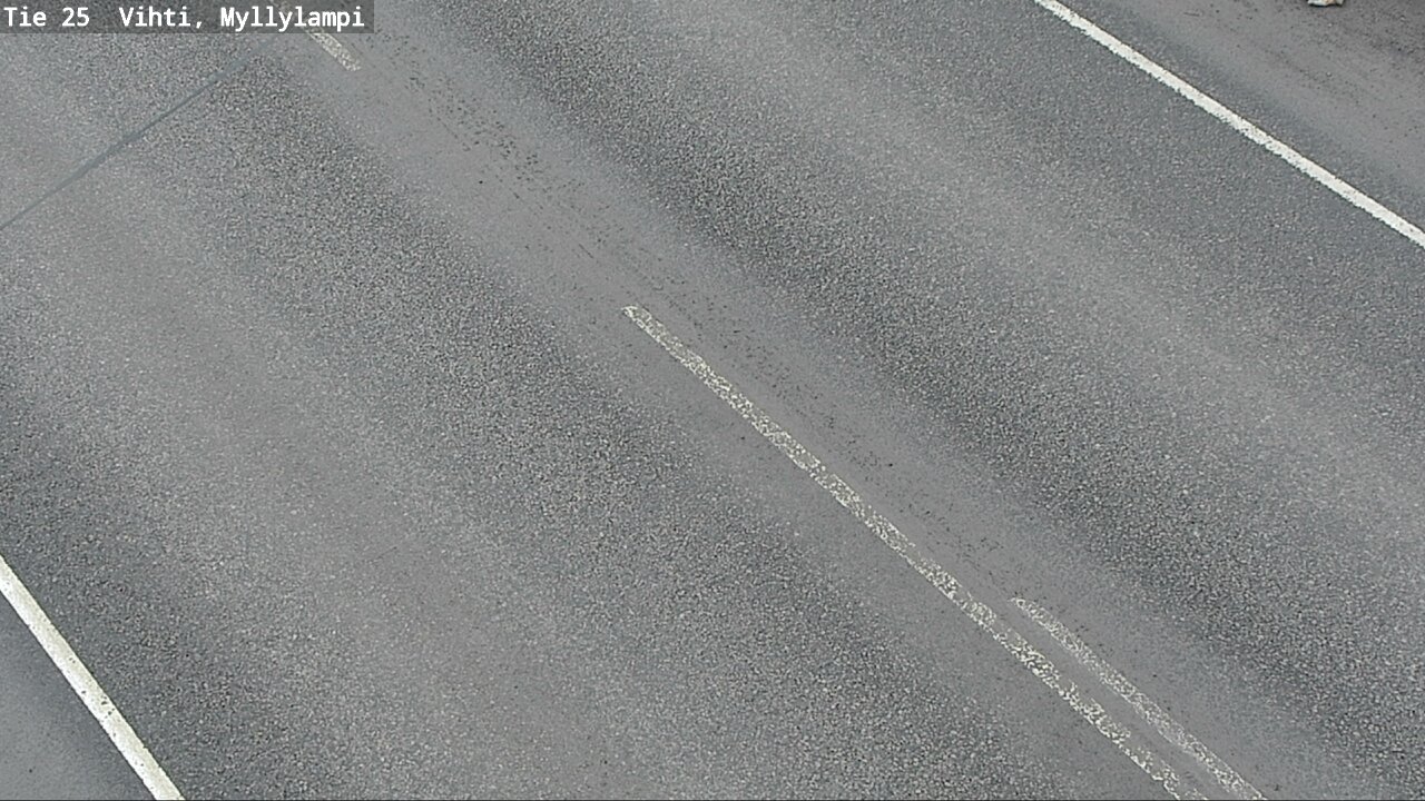 Weather Camera Image Väg 25 Lojo Myllylampi, Lohja, Uusimaa