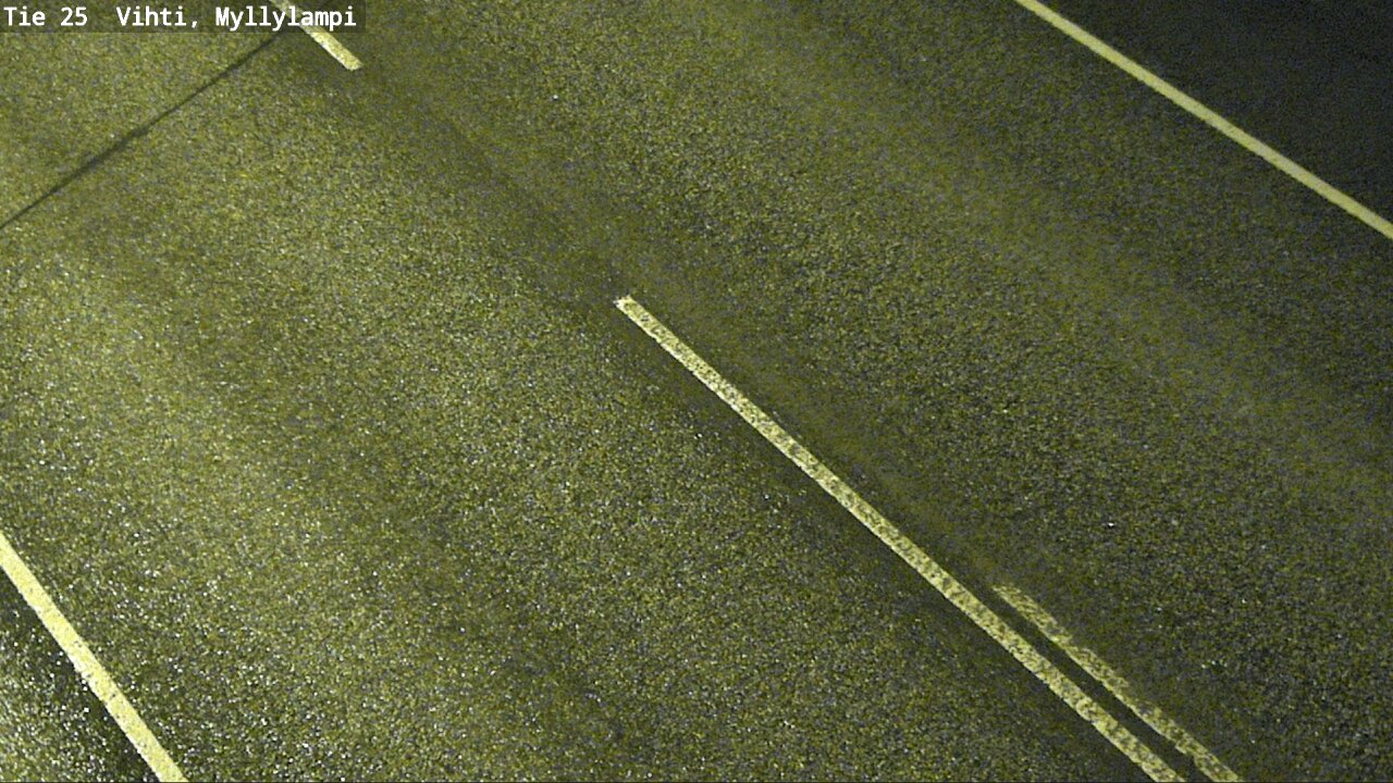 Weather Camera Image Väg 25 Lojo Myllylampi, Lohja, Uusimaa