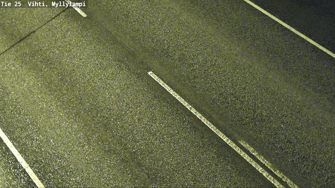 Weather Camera Image Väg 25 Lojo Myllylampi, Lohja, Uusimaa