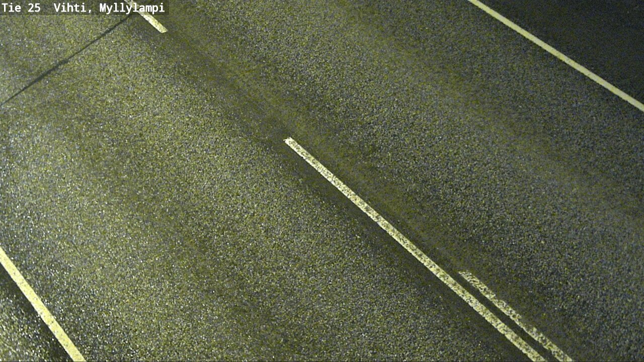 Weather Camera Image Väg 25 Lojo Myllylampi, Lohja, Uusimaa