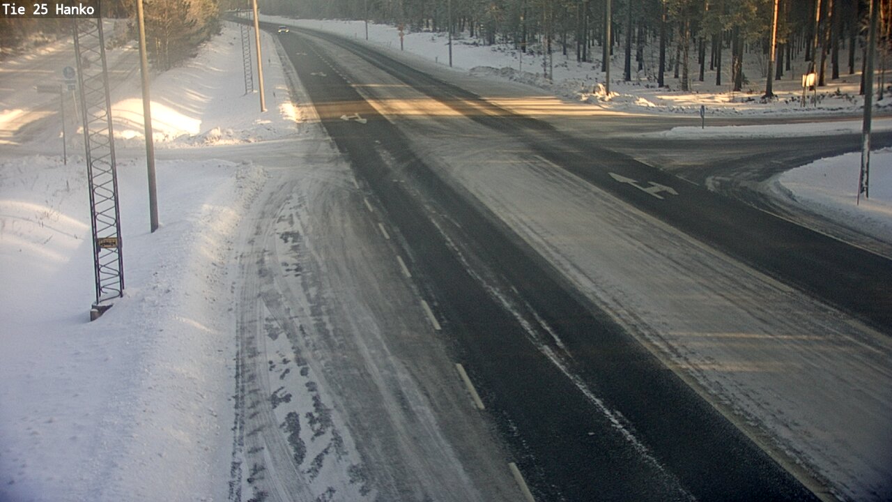 Weather Camera Image Väg 25 Hangö, Hanko, Uusimaa