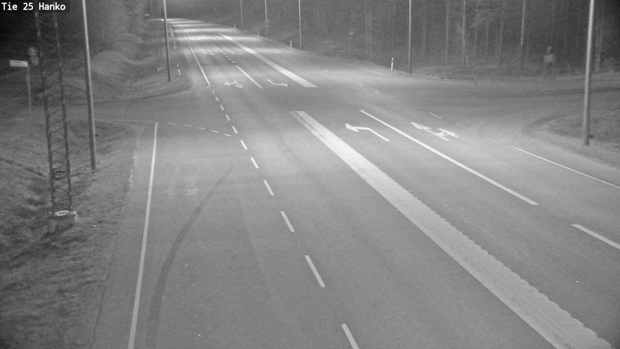 Weather Camera Image Väg 25 Hangö, Hanko, Uusimaa