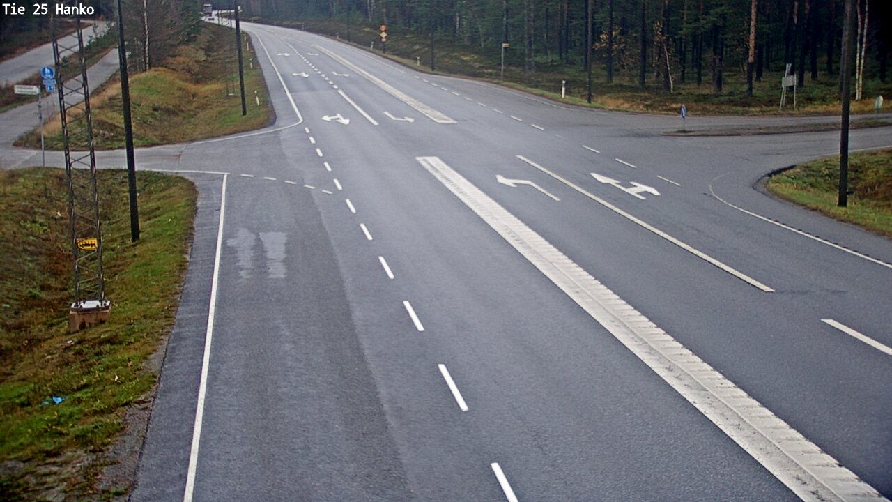 Weather Camera Image Väg 25 Hangö, Hanko, Uusimaa