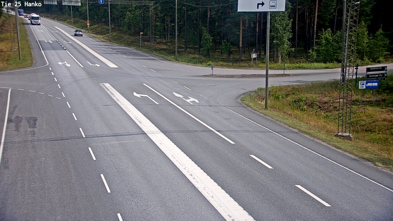 Weather Camera Image Väg 25 Hangö, Hanko, Uusimaa