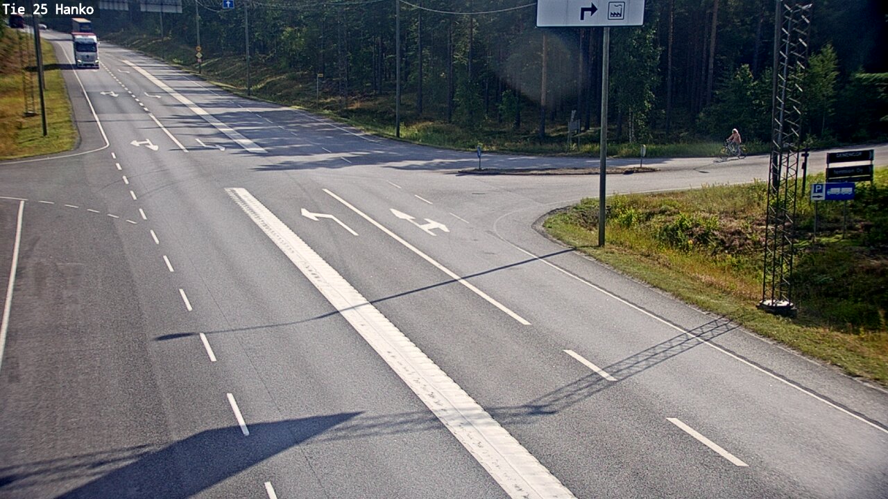 Weather Camera Image Väg 25 Hangö, Hanko, Uusimaa