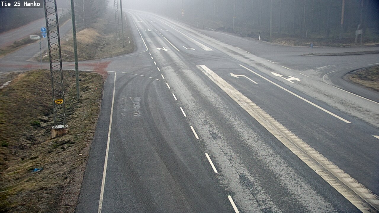 Weather Camera Image Road 25 Hanko, Hanko, Uusimaa