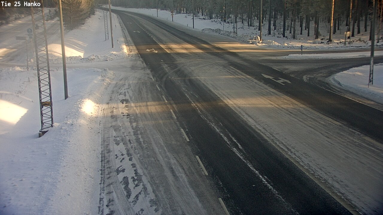 Weather Camera Image Väg 25 Hangö, Hanko, Uusimaa