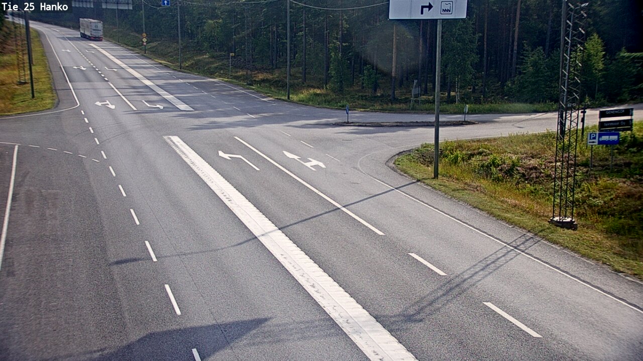 Weather Camera Image Väg 25 Hangö, Hanko, Uusimaa