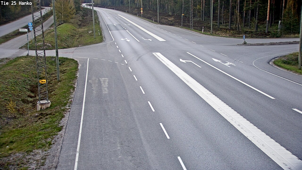 Weather Camera Image Väg 25 Hangö, Hanko, Uusimaa