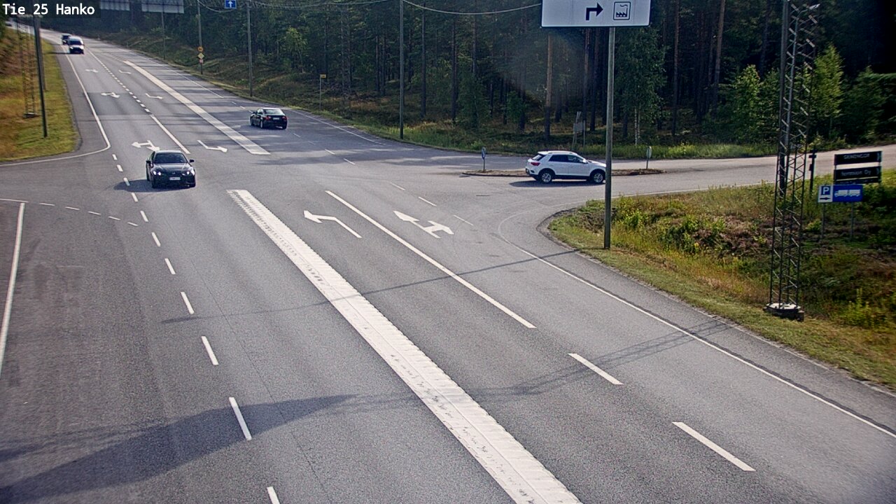Weather Camera Image Väg 25 Hangö, Hanko, Uusimaa