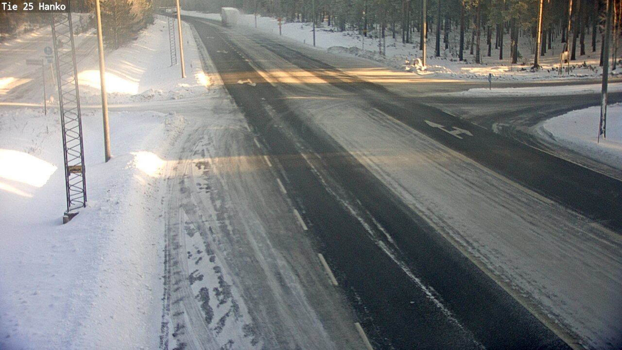 Weather Camera Image Väg 25 Hangö, Hanko, Uusimaa