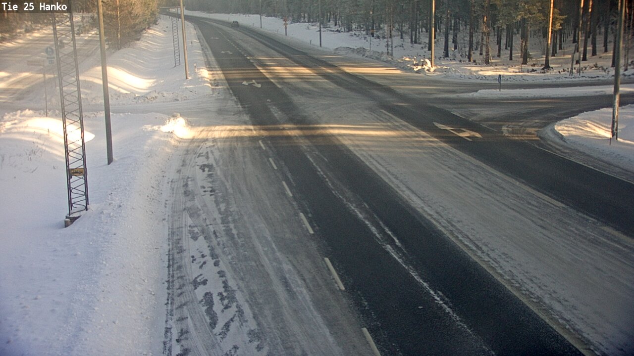 Weather Camera Image Väg 25 Hangö, Hanko, Uusimaa