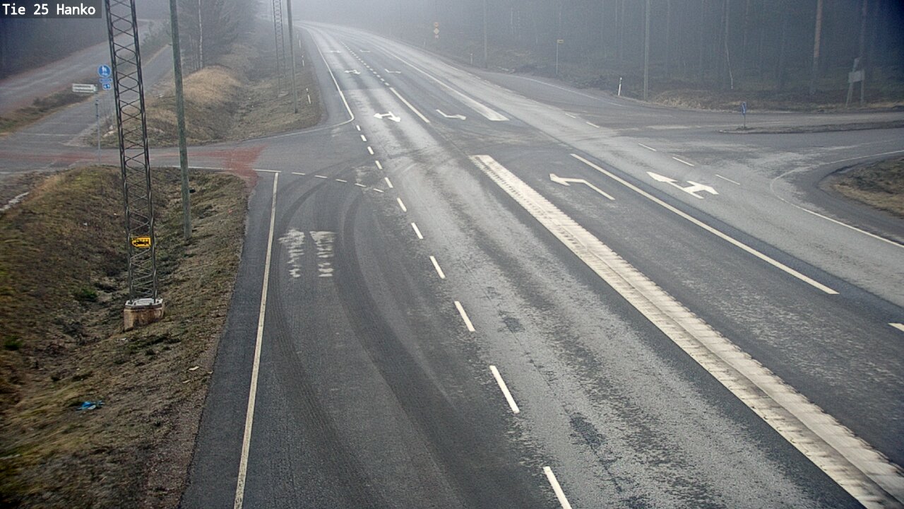 Weather Camera Image Road 25 Hanko, Hanko, Uusimaa