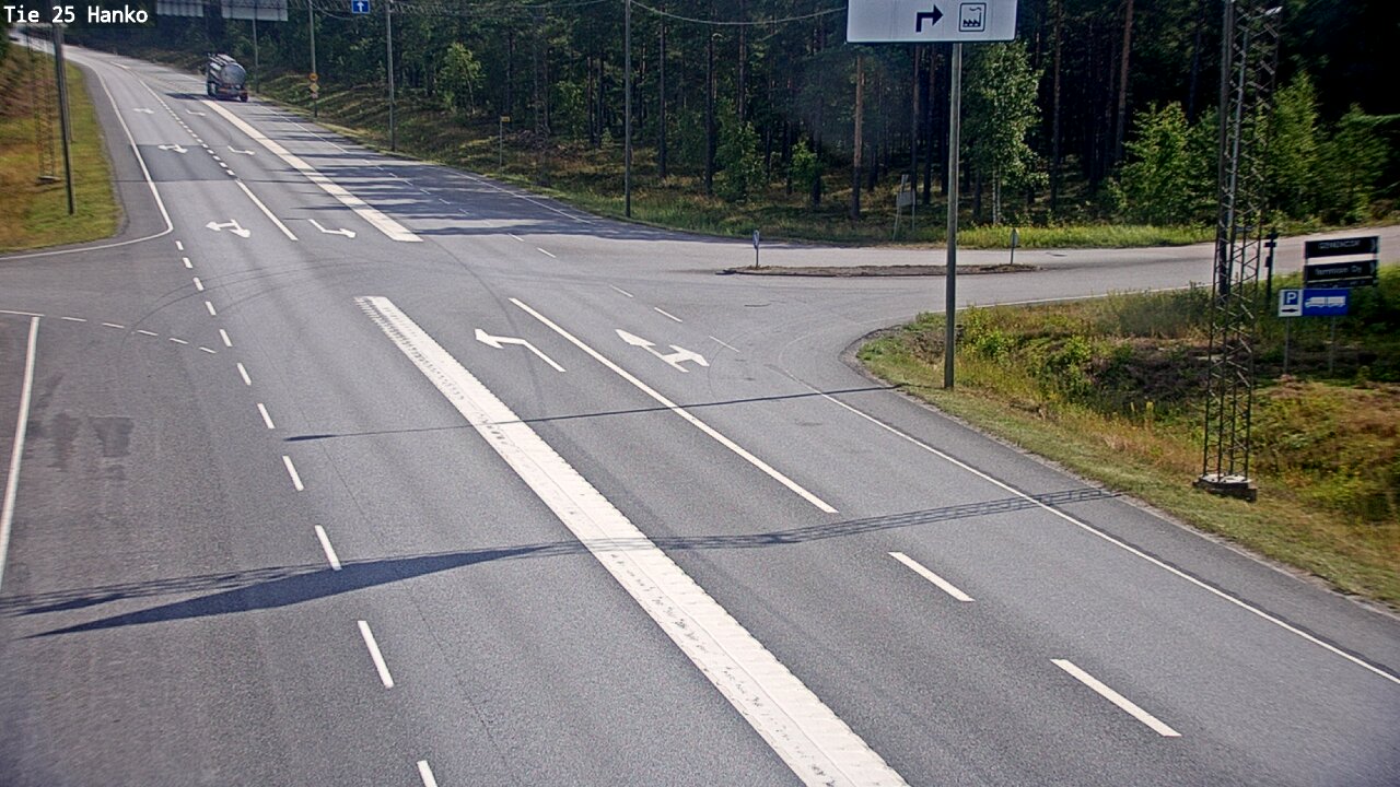 Weather Camera Image Väg 25 Hangö, Hanko, Uusimaa