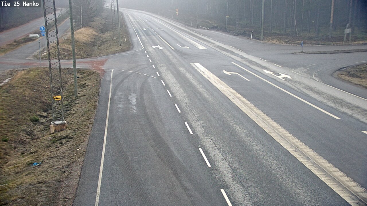 Weather Camera Image Road 25 Hanko, Hanko, Uusimaa