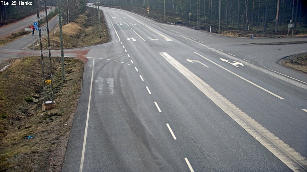 Weather Camera Image Road 25 Hanko, Hanko, Uusimaa