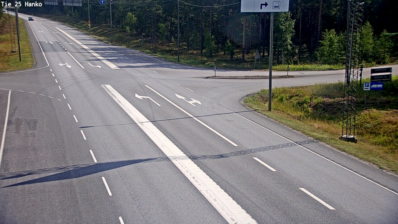 Weather Camera Image Väg 25 Hangö, Hanko, Uusimaa