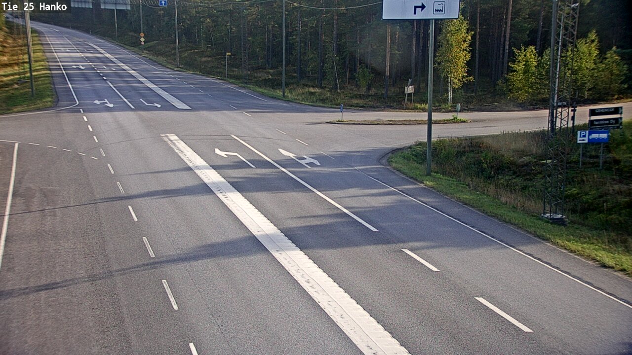 Weather Camera Image Väg 25 Hangö, Hanko, Uusimaa