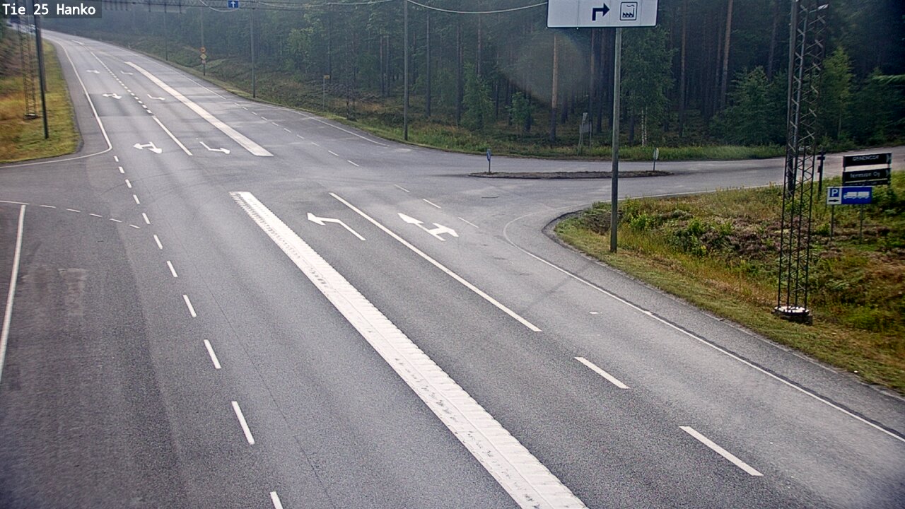 Weather Camera Image Väg 25 Hangö, Hanko, Uusimaa