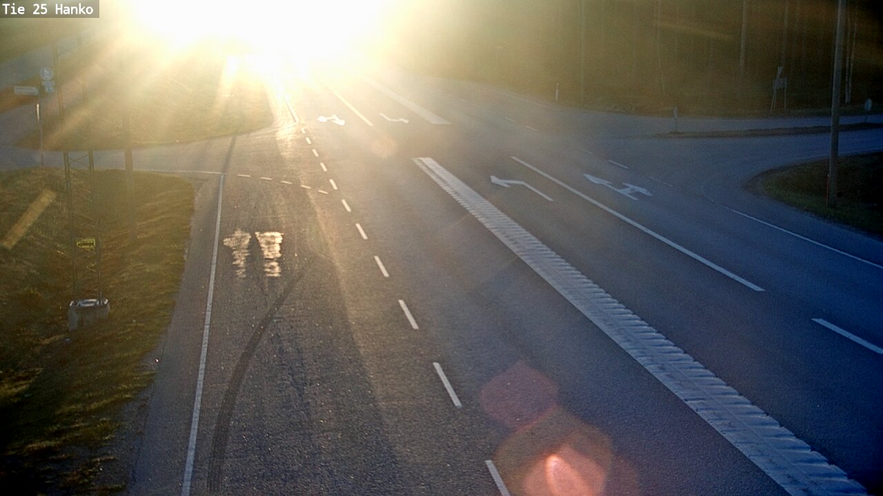Weather Camera Image Väg 25 Hangö, Hanko, Uusimaa