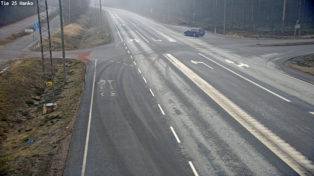 Weather Camera Image Road 25 Hanko, Hanko, Uusimaa