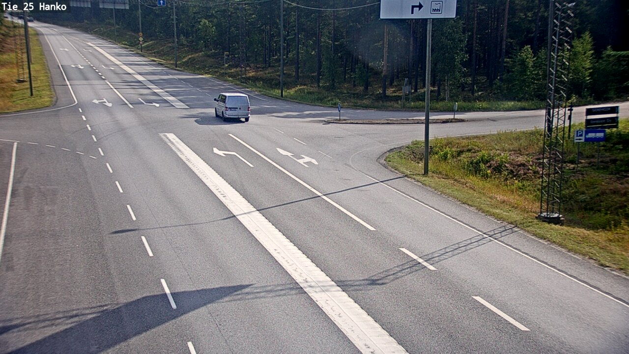 Weather Camera Image Väg 25 Hangö, Hanko, Uusimaa