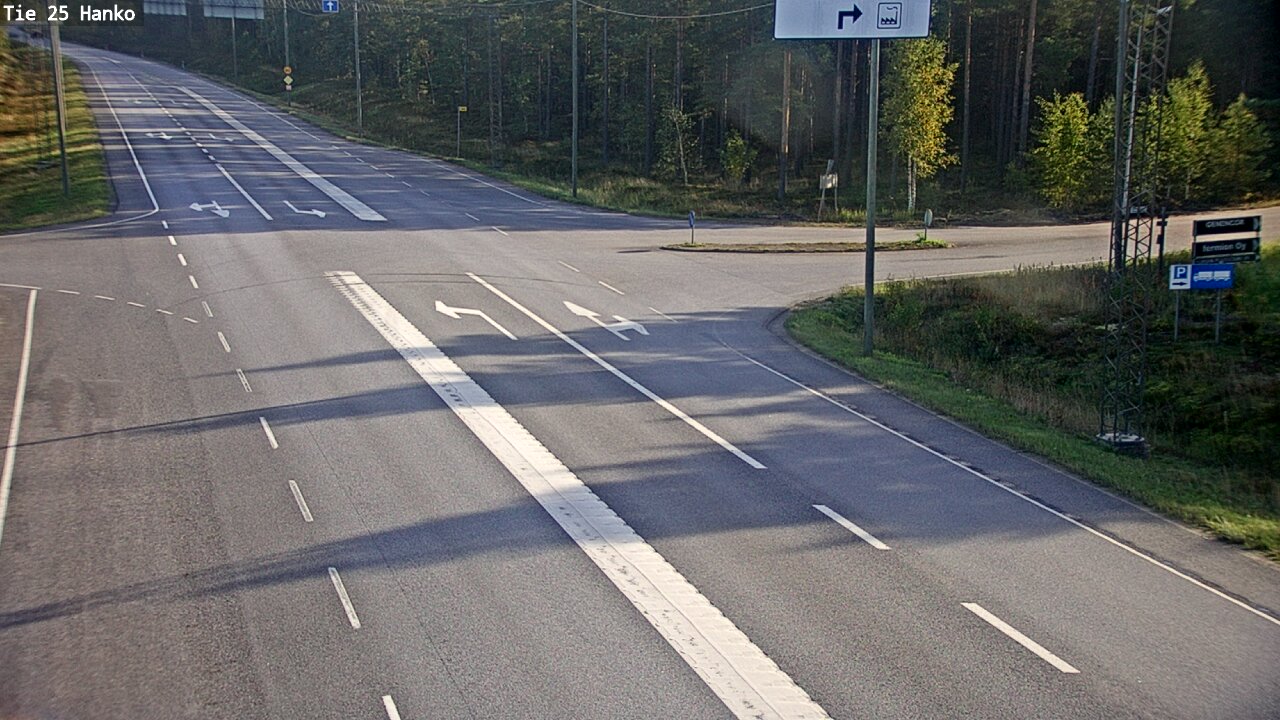 Weather Camera Image Väg 25 Hangö, Hanko, Uusimaa