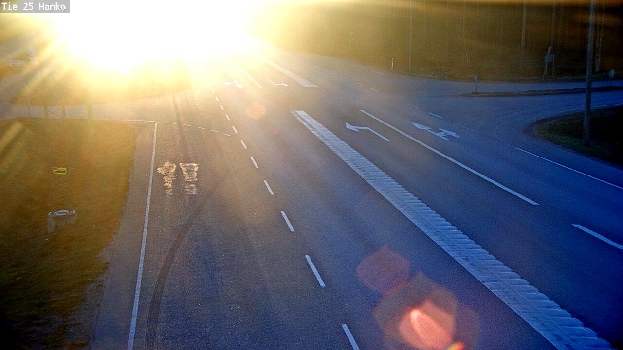 Weather Camera Image Väg 25 Hangö, Hanko, Uusimaa