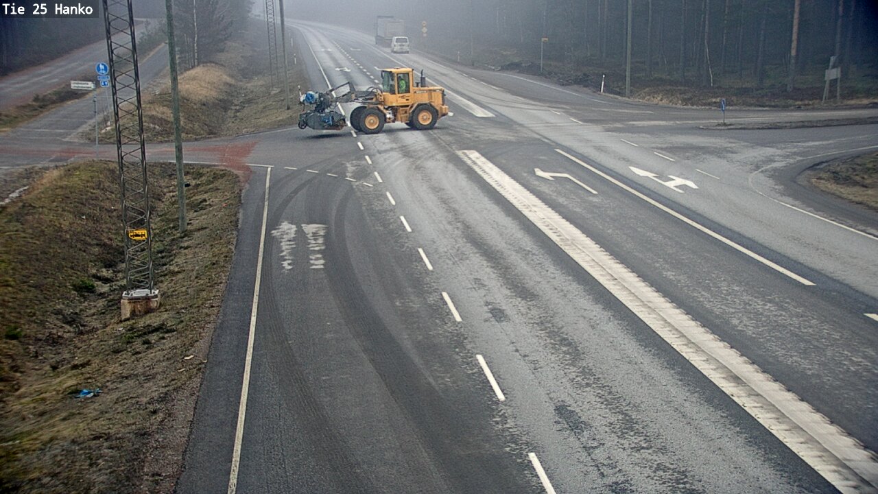 Weather Camera Image Road 25 Hanko, Hanko, Uusimaa