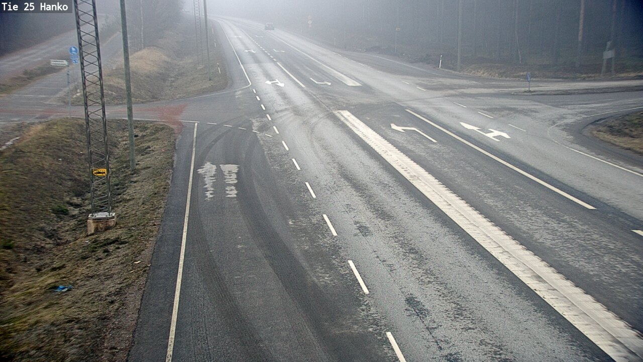 Weather Camera Image Road 25 Hanko, Hanko, Uusimaa