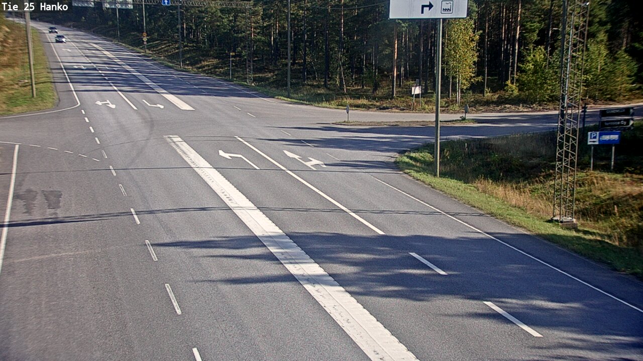 Weather Camera Image Väg 25 Hangö, Hanko, Uusimaa